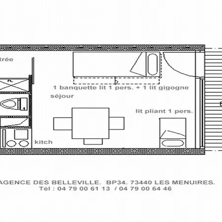 Dorons - Lumineux - Centre Station - Balcon Mae-3414 سان-مارتن-دي-بيفيل